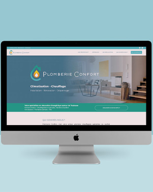site internet d'un plombier